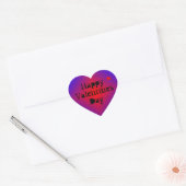 Benutzerdefinierte Text-Heart-Sticker Herz-Aufkleber (Umschlag)