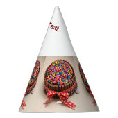 Benutzerdefinierte "Text hinzufügen" Cake Candy Im Partyhütchen (Rechts)