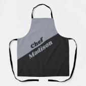 Benutzerdefinierte Text-Koch-Schürze Schürze (Vorderseite)