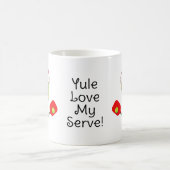 Benutzerdefinierte Text-Kundgebung von Santa Pickl Kaffeetasse (Mittel)