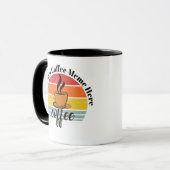 Benutzerdefinierte Text-Meme-Tasse - Personalisier Tasse (Vorderseite Links)