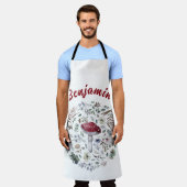 Benutzerdefinierte Text-Mushroom-Lover-Schürze Schürze (Getragen)