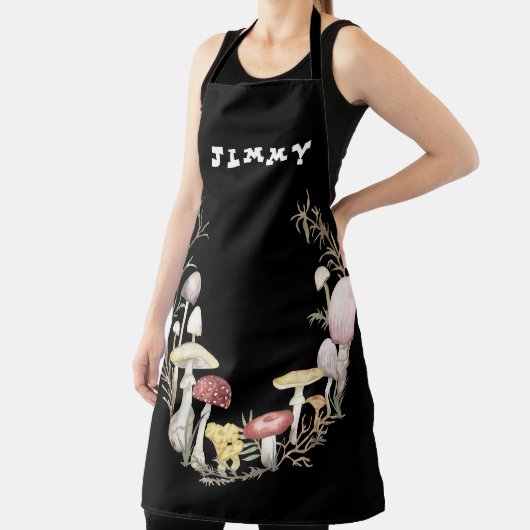 Benutzerdefinierte Text-Mushroom-Lover-Schürze Schürze (InSitu)