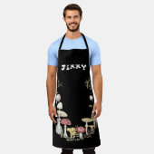 Benutzerdefinierte Text-Mushroom-Lover-Schürze Schürze (Getragen)