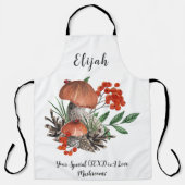 Benutzerdefinierte Text-Mushroom-Lover-Schürze Schürze (Vorderseite)