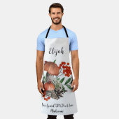 Benutzerdefinierte Text-Mushroom-Lover-Schürze Schürze (Getragen)