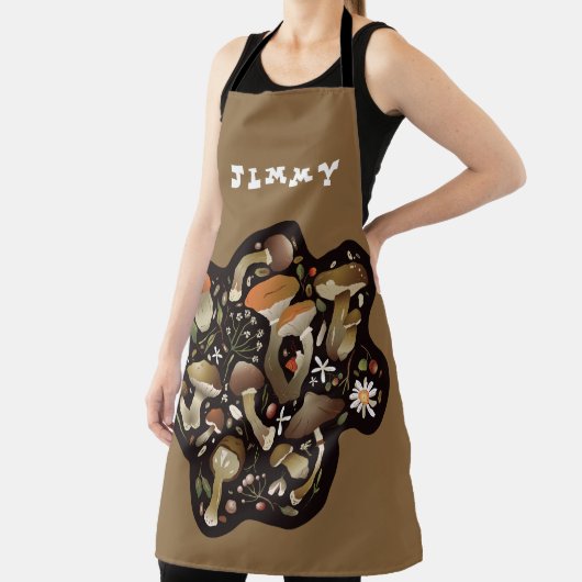 Benutzerdefinierte Text-Mushroom-Lover-Schürze Schürze (InSitu)