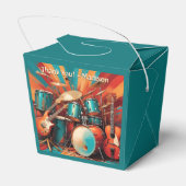 Benutzerdefinierte Text-Musikinstrumente Geschenkschachtel (Rückseite)