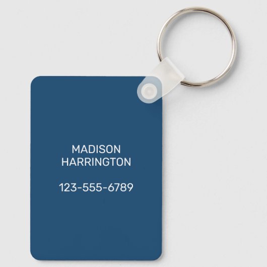 Benutzerdefinierte Text-Norwegische Trolle Schlüsselanhänger (Rückseite)