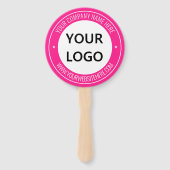 Benutzerdefinierte Text-Party-Handfächer für die A Fächer (Rückseite)