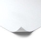 Benutzerdefinierte Text-Rose Poster (Ecke)