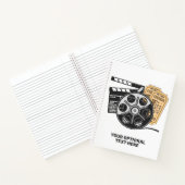 Benutzerdefinierte Text- und Farbfilmzeit Notizblock (Innenseite)