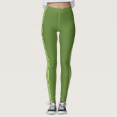 Benutzerdefinierte Text- und farbliche Leggings (Vorderseite)