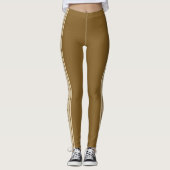 Benutzerdefinierte Text- und farbliche Leggings (Vorderseite)