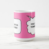 Benutzerdefinierte Text- und Farbtöne Kaffeetasse (Mittel)