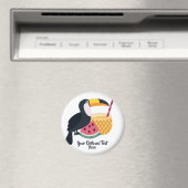Benutzerdefinierte Text- und Farbtupfer-Illustrati Magnet (In Situ (Geschirrspüler))