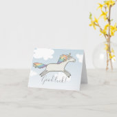 Benutzerdefinierte Text-Viel Glück Einmalige Einfa Karte (Gelbe Blume)