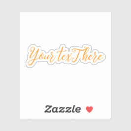 Benutzerdefinierte Text-Vinyl-Decals - Erstellen S Aufkleber