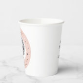 Benutzerdefinierte Text-Zodiac-Zeichenbibliothek Pappbecher (Links)