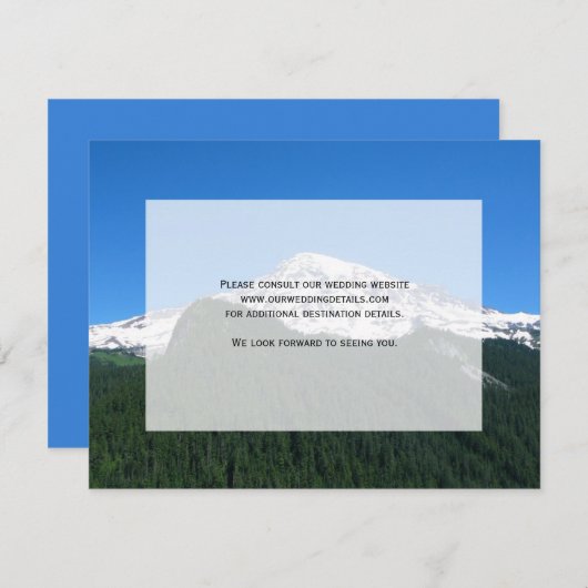 Benutzerdefinierte Texteinladung Einladung (Vorne/Hinten)