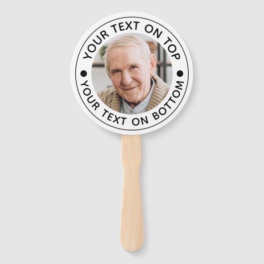 Benutzerdefinierte Textfarben für Minimalistisches Fächer (Rückseite)