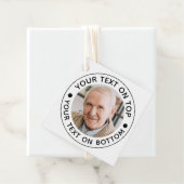 Benutzerdefinierte Textfarben für Minimalistisches Geschenkanhänger (Beispiel)