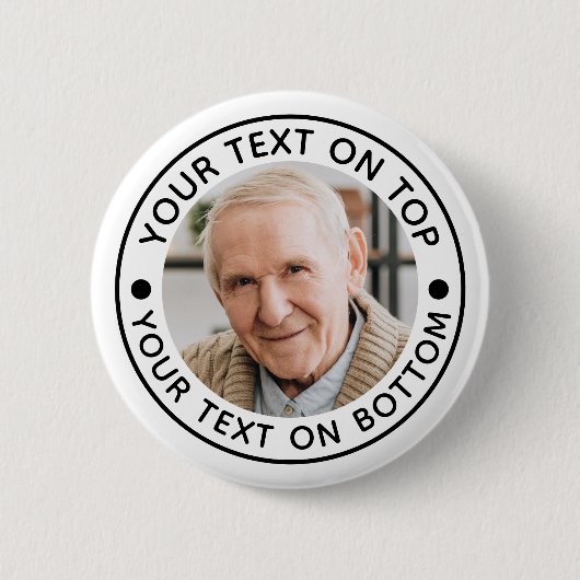 Benutzerdefinierte Textfarben für personalisiertes Button (Vorderseite)