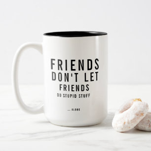Benutzerdefinierte Textfreude Zweifarbige Tasse