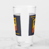 Benutzerdefinierte Textglückszeit Glas (Links)
