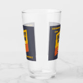 Benutzerdefinierte Textglückszeit Glas (Rechts)
