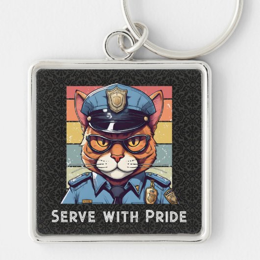 Benutzerdefinierte Textkataloge Geschenke für Poli Schlüsselanhänger (Vorne)