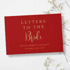 Benutzerdefinierte Textkirsche Rote Goldbriefe an  Gästebuch