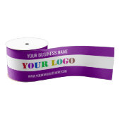Benutzerdefinierte Textleiste für Ihr Firmenlogo F Ripsband (Spule)