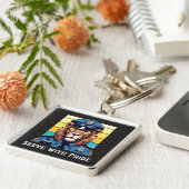 Benutzerdefinierte Textleitungen Geschenke für Pol Schlüsselanhänger (Seite)