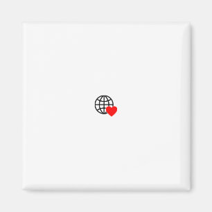 Benutzerdefinierte Textmagnete Logo. Zitat. Deko Magnet