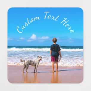 Benutzerdefinierte Textmarkierungen für Fotos - De Etiketten