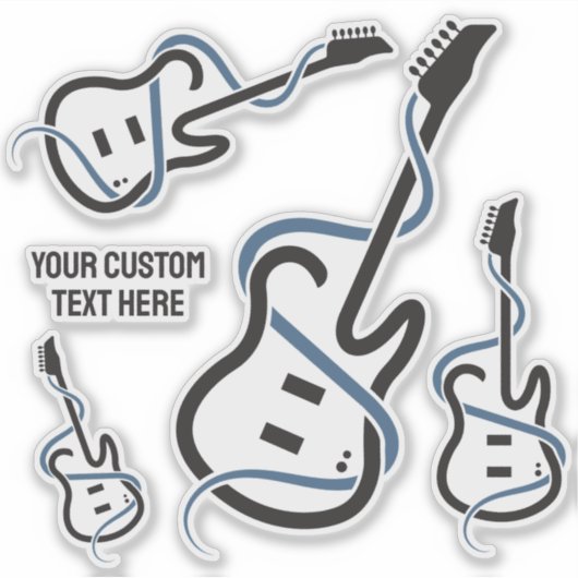 Benutzerdefinierte Textsymbole Aufkleber (Vorderseite)