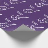 Benutzerdefinierte Textsymbole Geschenkpapier (Ecke)