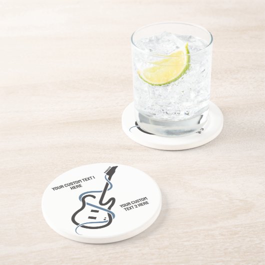 Benutzerdefinierte Textsymbole Getränkeuntersetzer (Seite)