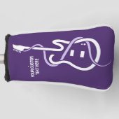 Benutzerdefinierte Textsymbole Golf Headcover (Vorderseite)
