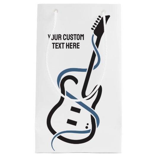 Benutzerdefinierte Textsymbole Kleine Geschenktüte (Vorderseite)