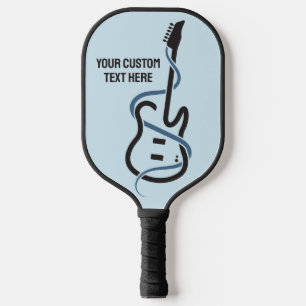 Benutzerdefinierte Textsymbole Pickleball Schläger