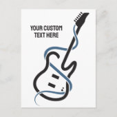 Benutzerdefinierte Textsymbole Postkarte (Vorderseite)