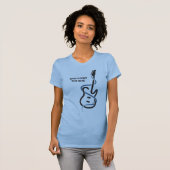 Benutzerdefinierte Textsymbole T-Shirt (Vorne ganz)