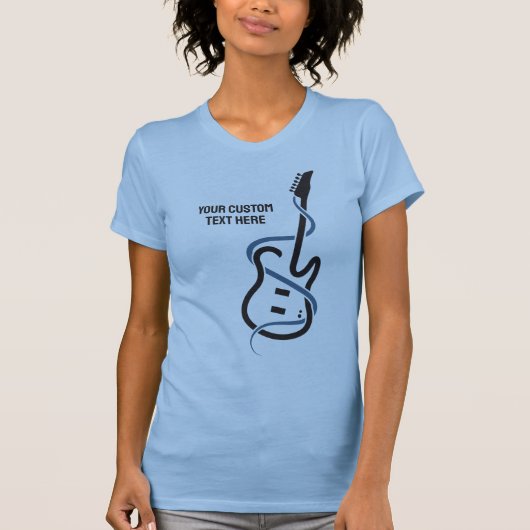 Benutzerdefinierte Textsymbole T-Shirt (Vorderseite)