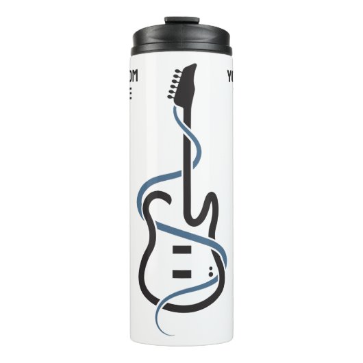 Benutzerdefinierte Textsymbole Thermosbecher (Vorderseite)