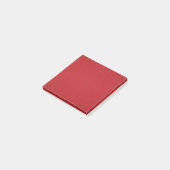 Benutzerdefinierte Texturbrick-Rot-Platz-Post-it®- Post-it Klebezettel (angewinkelt)
