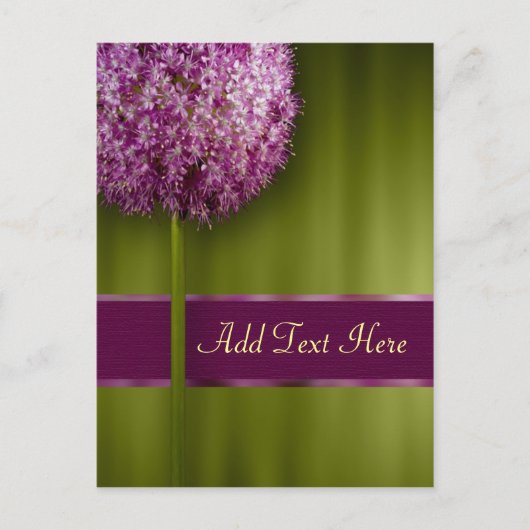 Benutzerdefinierte Textveranstaltung und Einladung (Vorderseite)