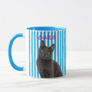 Benutzerdefinierte Tierfotografie Katze Hund Besit Tasse