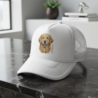 Benutzerdefinierte Tierporträt-Personalisierte Müt Truckerkappe